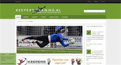 Desktop Screenshot of keepers-training.nl
